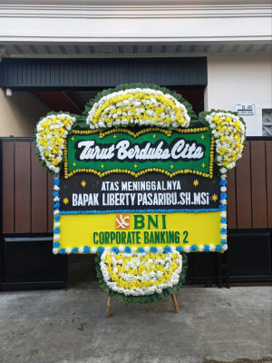 Papan Bunga Duka di Cibeureum Wetan