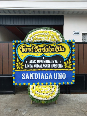 Papan Bunga Duka di Cibeureum Wetan