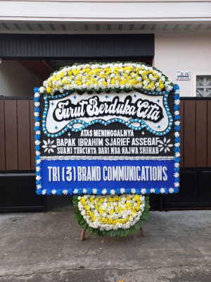 Papan Bunga Duka di Cibeureum Wetan